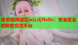 探索暗网禁区wjcdjfbdiv：安全匿名的秘密交流平台