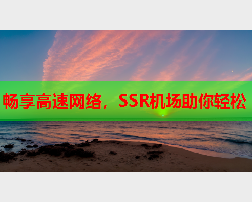 畅享高速网络，SSR机场助你轻松